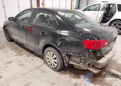 2012 Volkswagen Jetta 2.0L S z USA, uszkodzony, nr VIN 3VW2K7AJ3CM359974